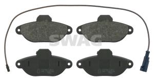 SWAG Sada brzdových platničiek kotúčovej brzdy 70 91 6084