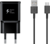 Samsung EP-TA200EBE + EP-DR140ABE, 15W, čierna (Bulk)