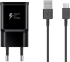 Samsung EP-TA200EBE + EP-DR140ABE, 15W, čierna (Bulk)