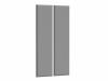 DREVONA03 Čalúnený panel 2ks | 30x120 TABLO | šedý Soro 90
