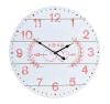Hodiny nástenné drevené Uni 7316, 55 cm biela