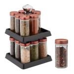 Otočný stojan na korenie so 16 nádobami, RD43585