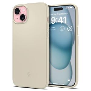 KRYT SPIGEN THIN FIT iPhone 15 MUTE BEIGE