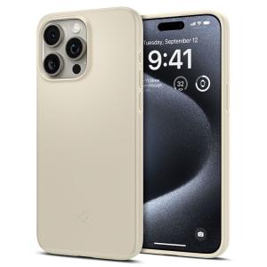 KRYT SPIGEN THIN FIT iPhone 15 Pro MUTE BEIGE