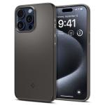 KRYT SPIGEN THIN FIT iPhone 15 Pro GUNMETAL