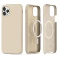 KRYT TECH-PROTECT SILICONE MAGSAFE iPhone 11 Pro BEIGE