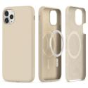 KRYT TECH-PROTECT SILICONE MAGSAFE iPhone 11 Pro BEIGE