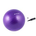 Fitlopta Sportago Anti-Burst 55 cm, vrátanie pumpičky - fialová