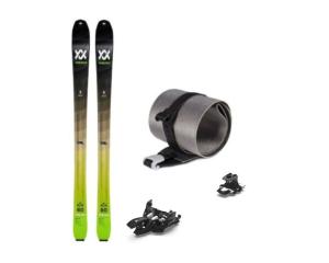 Set Völkl Rise 80 22/23 + Marker Alpinist 10 + Fell Veľkosť: 163