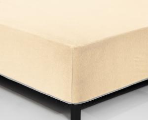 Froté plachta Homa basic bledožltá 105 g Froté plachta Homa basic čierna 105 g - 90/100x200 cm