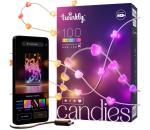 Twinkly Twinkly TWKH100RGB-T - LED RGB Stmievateľná vianočná reťaz 100xLED 8 m USB Wi-Fi