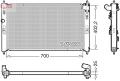 DENSO Chladič motora DRM45053