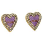 Guess Krásne bicolor náušnice Love Me Tender JUBE03237JWYGPPT/U