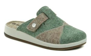 Inblu CT000032 šedo zelené dámske papuče EUR 36