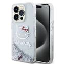 Hello Kitty Liquid Glitter Electroplating Head Logo Zadní Kryt pro iPhone 13 Pro Transparent