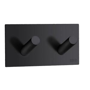 SO - BB - BB1093 - Samolepiaci vešiak na uteráky dvojitý