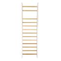 Rebriny - ribstole MASTER 240 x 80 cm - biele - lakované