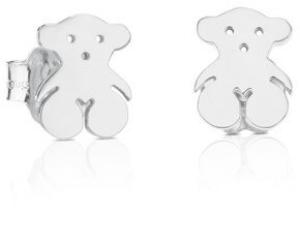 Tous Strieborné drobné náušnice s medvedíkom 611140030