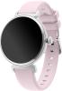 Wotchi AMOLED Smartwatch DM70 – Silver - Pink