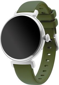 Wotchi AMOLED Smartwatch DM70 – Silver – Green