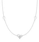Preciosa Romantický strieborný náhrdelník Clarity s kubickou zirkóniou Preciosa 5386 00