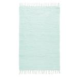 Tkaný Handričkový Koberec Julia, 60/90cm, Svetlozelená