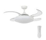 Fanaway FANAWAY 212980 - Stropný látor EVORA 2xE27/15W/230V biela + DO