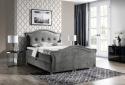 Expedo Čalúnená posteľ boxspring BEDRIS LUX + topper, 180x200, jaguar 2167
