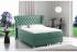 Expedo Čalúnená posteľ boxspring JACKY + topper, 160x200, fancy 36