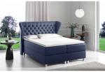 Expedo Čalúnená posteľ boxspring JACKY + topper, 140x200, fancy 79