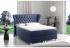 Expedo Čalúnená posteľ boxspring JACKY + topper, 140x200, fancy 79