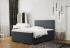 Expedo Čalúnená posteľ boxspring DASTER + topper, 180x200, matt velvet 93