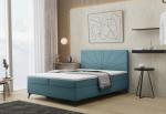 Expedo Čalúnená posteľ boxspring ROUSE + topper, 120x200, basel 75