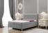 Expedo Čalúnená posteľ boxspring DOUGLAS + topper, 180x200, monolith 84