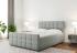 Expedo Čalúnená posteľ boxspring MARENA + topper, 180x200, basel 87