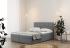 Expedo Čalúnená posteľ boxspring KELYS + topper, 140x200, basel 96