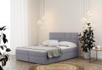 Expedo Čalúnená posteľ boxspring KELYS + topper, 200x200, basel 85