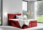 Expedo Čalúnená posteľ boxspring SALAMON + topper, 120x200, kronos 02