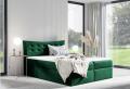 Expedo Čalúnená posteľ boxspring SALAMON + topper, 180x200, kronos 19