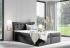 Expedo Čalúnená posteľ boxspring SALAMON + topper, 180x200, kronos 22