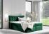 Expedo Čalúnená posteľ boxspring SALAMON + topper, 200x200, kronos 19