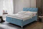 Expedo Čalúnená posteľ boxspring MARLO, 140x200, aston 12