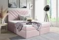 Expedo Čalúnená posteľ boxspring GULIA, 120x200, trinity 19