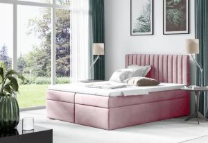Expedo Čalúnená posteľ boxspring CHICITA, 160x200, trinity 19