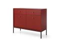 Expedo Komoda NANO, 103,5x83,2x39, červená