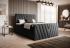 Expedo Čalúnená posteľ boxspring CANDY, 160x200, flores 10