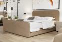 Expedo Čalúnená posteľ boxspring NIKO, 200x200, opera taupe