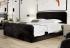 Expedo Čalúnená posteľ boxspring NIKO, 200x200, opera black