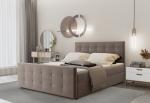 Expedo Čalúnená posteľ boxspring TAMIKA, 200x200, soro 13