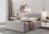 Expedo Čalúnená posteľ boxspring TAMIKA, 200x200, soro 83